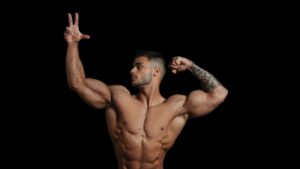 Photo muscle mass gain