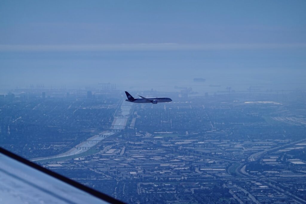 Photo flight compensation