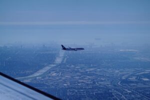 Photo flight compensation